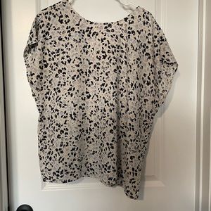Halogen print blouse